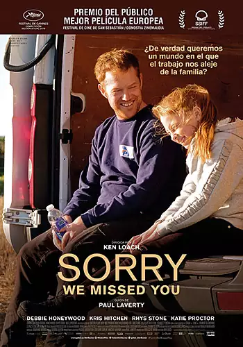 Pelicula Sorry we missed you, drama, director Ken Loach