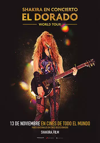 Shakira en concierto. El Dorado World Tour