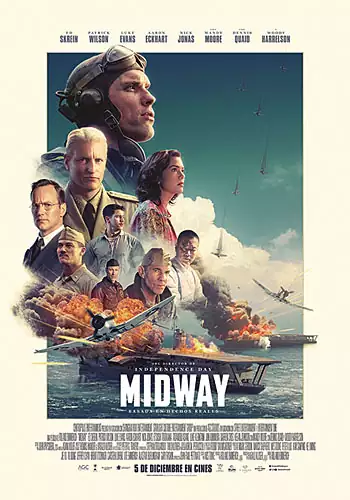 Pelicula Midway 4DX, belico, director Roland Emmerich