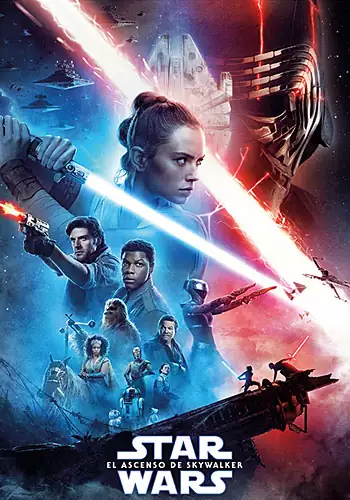 Pelicula Star Wars. El ascenso de Skywalker 4DX 3D, ciencia ficcion, director J.J. Abrams
