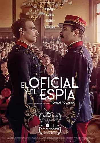 Pelicula El oficial y el espa VOSE, thriller, director Roman Polanski