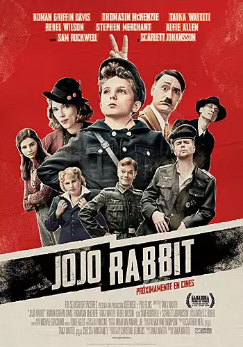 Pelicula Jojo Rabbit VOSE, comedia, director Taika Waititi