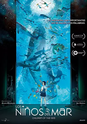 Pelicula Los nios del mar, animacion, director Ayumu Watanabe
