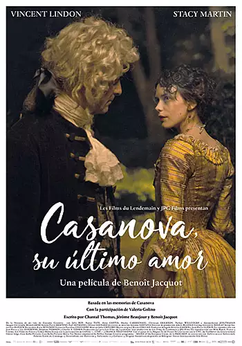 Pelicula Casanova su ltimo amor, drama romantica, director Benot Jacquot