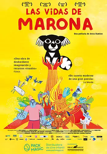 Pelicula Las vidas de Marona, animacion, director Anca Damian