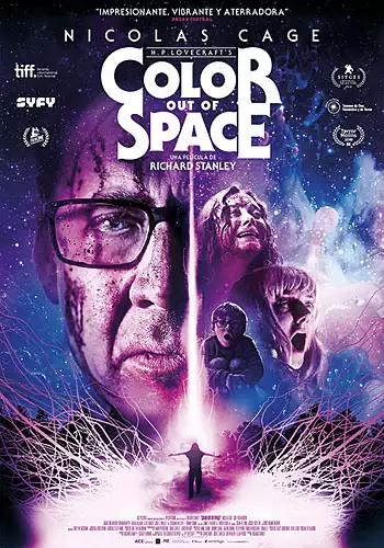 Pelicula Color out of space, ciencia ficcio, director Richard Stanley