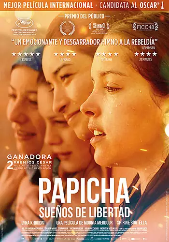 Pelicula Papicha sueos de libertad, drama, director Mounia Meddour