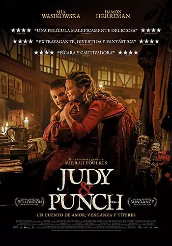 Pelicula Judy & Punch VOSE, thriller, director Mirrah Foulkes