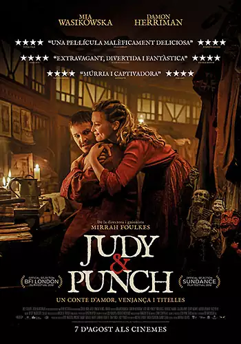 Pelicula Judy & Punch CAT, thriller, director Mirrah Foulkes