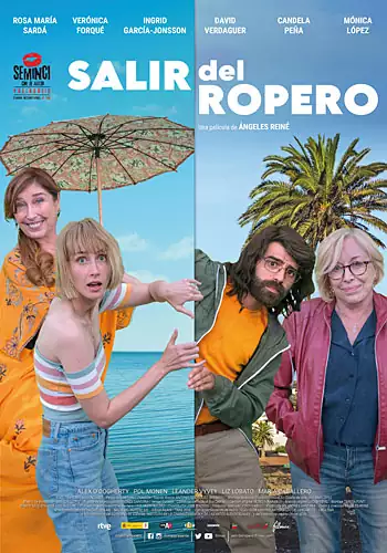 Pelicula Salir del ropero, comedia, director ngeles Rein