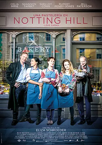 Pelicula Una pastelera en Notting Hill, comedia drama, director Eliza Schroeder