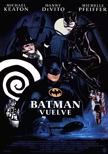Pelicula Batman vuelve VOSE, aventuras, director Tim Burton