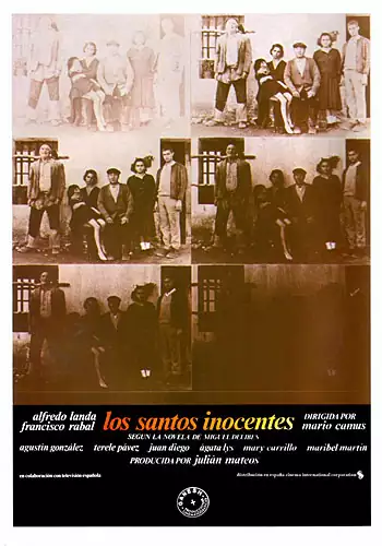 Pelicula Los santos inocentes, drama, director Mario Camus