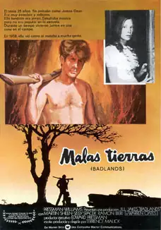 Pelicula Malas tierras VOSE, drama, director Terrence Malick