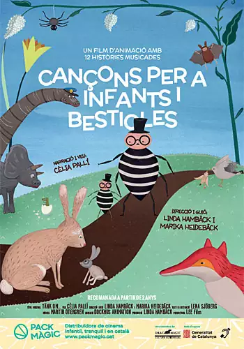 Pelicula Canons per a infants i bestioles CAT, animacion, director Linda Hambck y Marika Heidebck