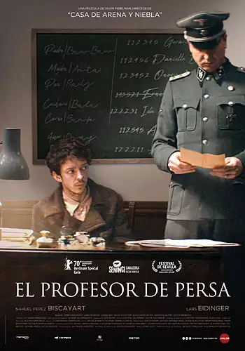 Pelicula El profesor de persa VOSE, drama historico, director Vadim Perelman