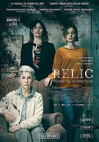 Pelicula Relic VOSE, terror, director Natalie Erika James
