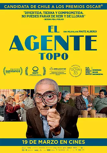 Pelicula El agente topo, documental, director Maite Alberdi