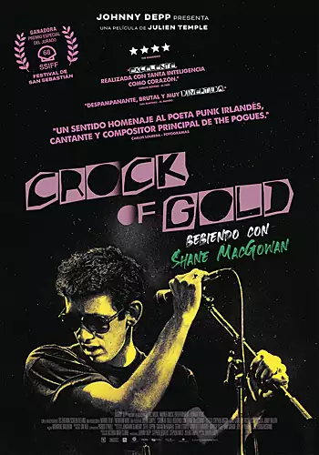 Pelicula Crock of Gold: bebiendo con Shane MacGowan VOSE, documental, director Julien Temple