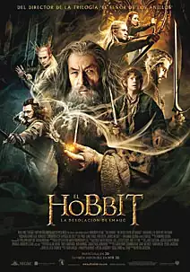 Pelicula El Hobbit. La desolacin de Smaug 4DX, aventuras, director Peter Jackson