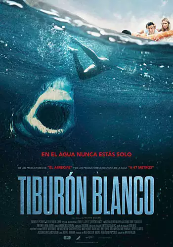 Pelicula Tiburn blanco, thriller, director Martin Wilson
