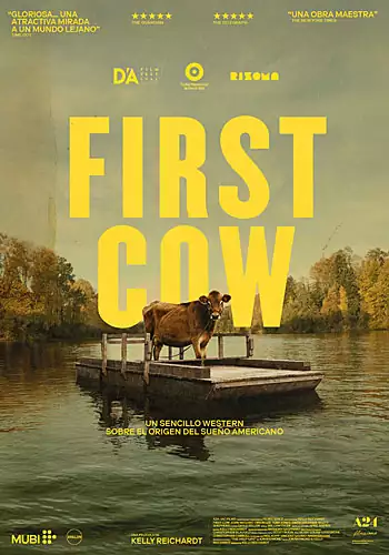 Pelicula First Cow VOSE, western, director Kelly Reichardt