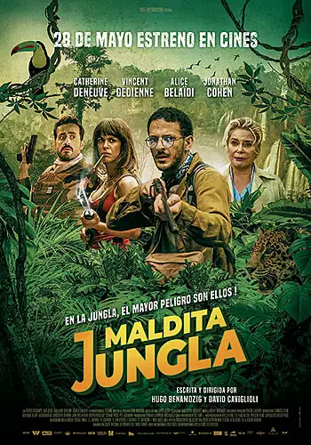 Pelicula Maldita jungla, aventuras, director Hugo Benamozig y David Caviglioli