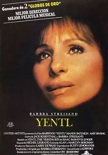 Pelicula Yentl VOSE, drama romance, director Barbra Streisand