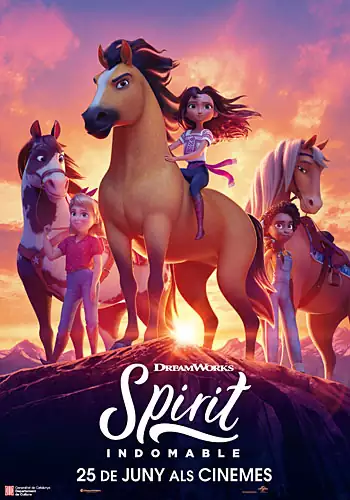 Pelicula Spirit: Indomable CAT, animacio, director Elaine Bogan i Ennio Torresan Jr