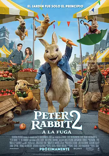 Pelicula Peter Rabbit 2. A la fuga, comedia, director Will Gluck