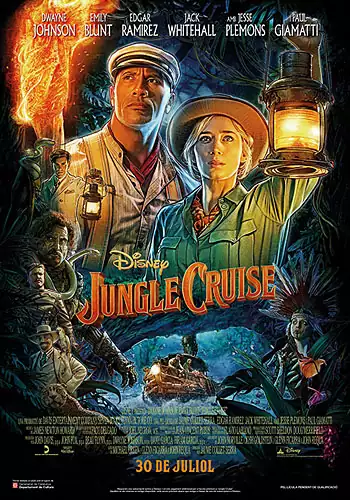 Pelicula Jungle Cruise CAT, aventuras, director Jaume Collet-Serra