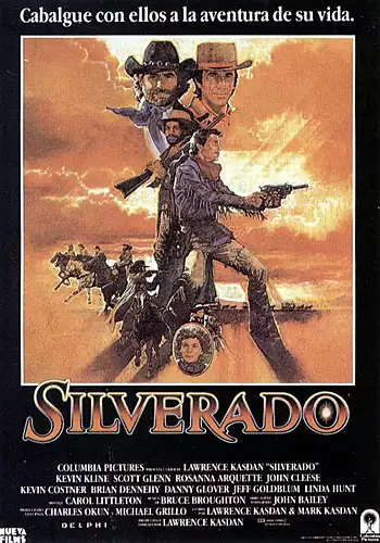 Pelicula Silverado VOSE, western, director Lawrence Kasdan