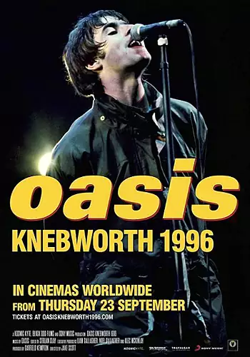 Pelicula Oasis Knebworth 1996 VOSE, documental, director Jake Scott