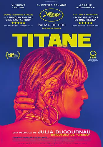 Pelicula Titane, thriller, director Julia Ducournau