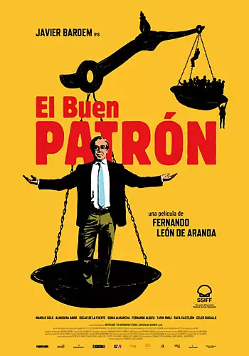 Pelicula El buen patrn, comedia drama, director Fernando Len de Aranoa