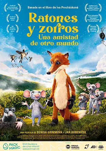 Pelicula Ratones y zorros. Una amistad de otro mundo, animacio, director Jan Bubenicek i Denisa Grimmov