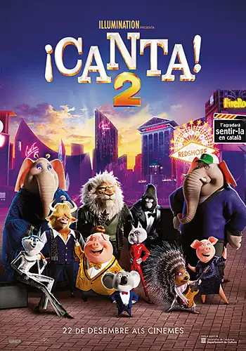 Pelicula Canta! 2 CAT, animacio, director Garth Jennings