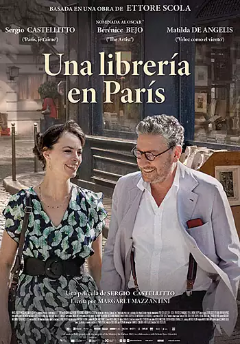 Pelicula Una librera en Pars, comedia romance, director Sergio Castellitto