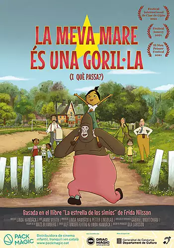 Pelicula La meva mare s una gorilla CAT, animacion, director Linda Hambck