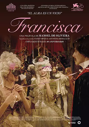 Pelicula Francisca, drama romance, director Manoel de Oliveira