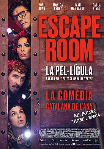 Pelicula Escape room. La pellcula CAT, comedia, director Hctor Claramunt