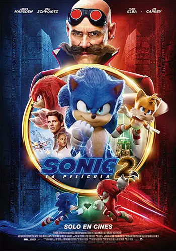 Pelicula Sonic 2. La película, aventuras, director Jeff Fowler
