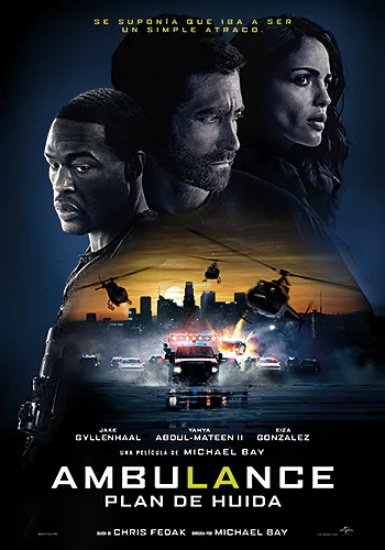 Ambulance. Plan de huida