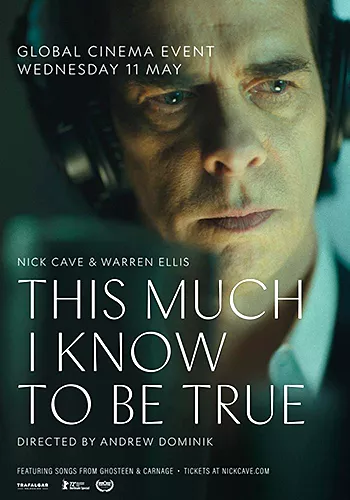 Pelicula Nick Cave: This Much I Know to Be True VOSE, documental musical, director Andrew Dominik