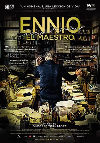 Pelicula Ennio. El maestro, documental, director Giuseppe Tornatore