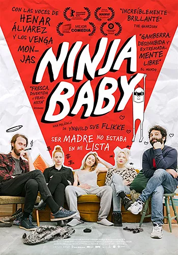 Pelicula Ninjababy, comedia drama, director Yngvild Sve Flikke