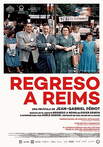 Pelicula Regreso a Reims, documental, director Jean-Gabriel Priot