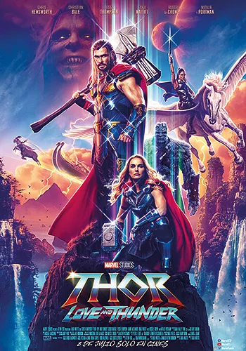 Pelicula Thor. Love and Thunder SCREEN X, aventuras, director Taika Waititi