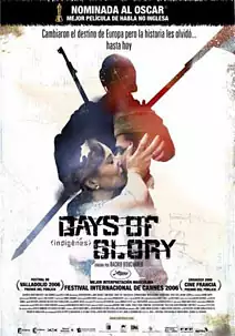 Pelicula Days of glory, drama, director Rachid Bouchareb