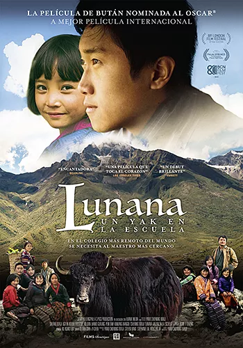 Pelicula Lunana. Un yak en la escuela, drama, director Pawo Choyning Dorji